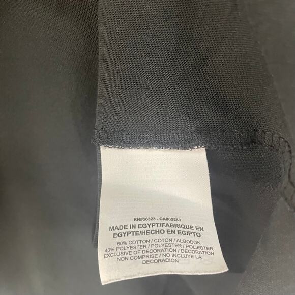 Nike Dri Fit Black Basketball Net T-Shirt Men's Large - Picture 6 of 7